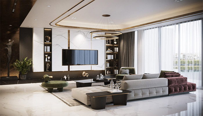 interior wall paneling
