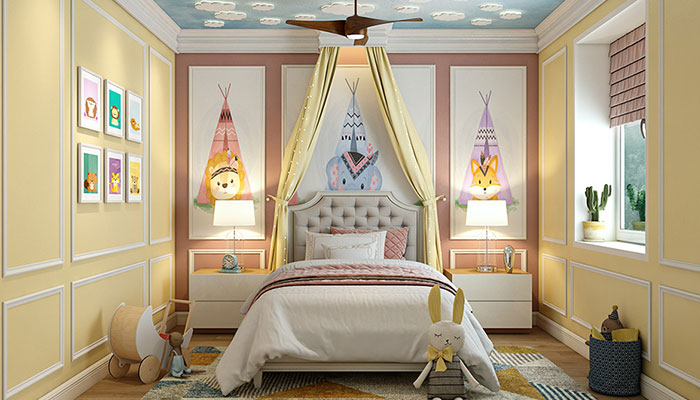 3D-Ceiling-Wallpaper-for-Kids-Room