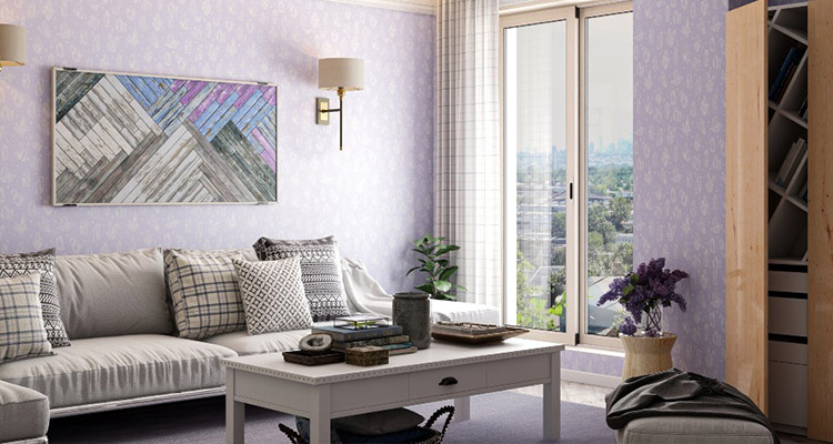 Elegant-and-mysterious-purple-living-room