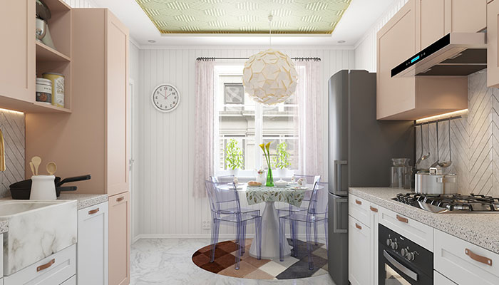 Kitchen-False-Ceiling-Wallpaper