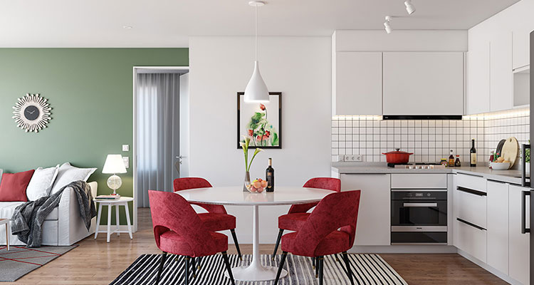 5 Unique open kitchen designs