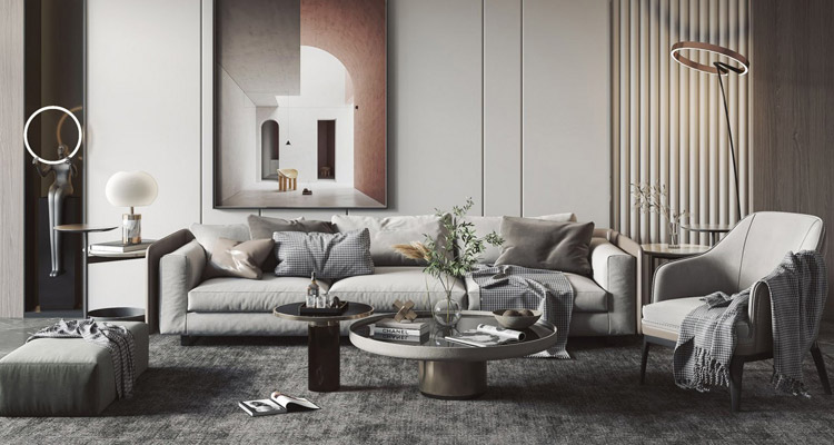 Eye-catching Transitional Living Room Design Ideas